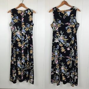 *Vintage* 90's Danny & Nicole floral midi dress